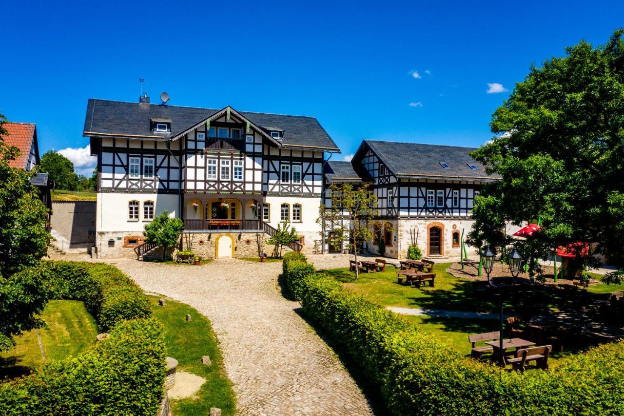 Ferienhof Domaene Groschwitz Rudolstadt Bagian luar foto