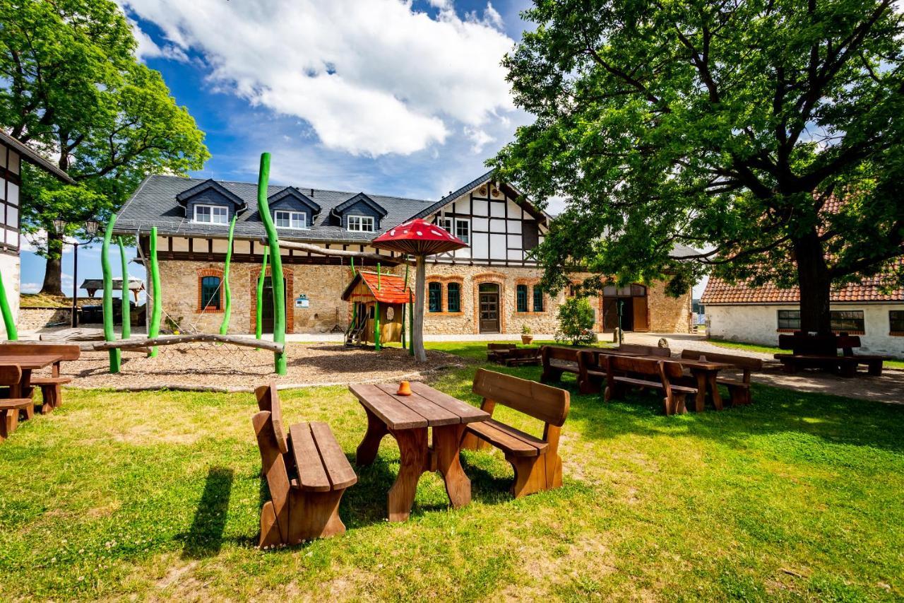 Ferienhof Domaene Groschwitz Rudolstadt Bagian luar foto